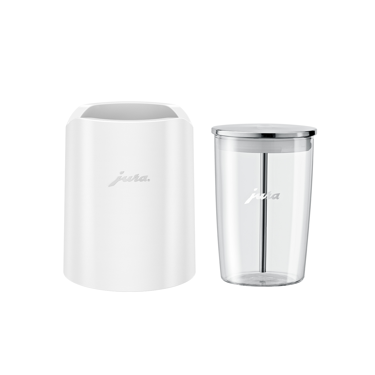 JURA 글라세트(화이트)+글라스 밀크 컨테이너