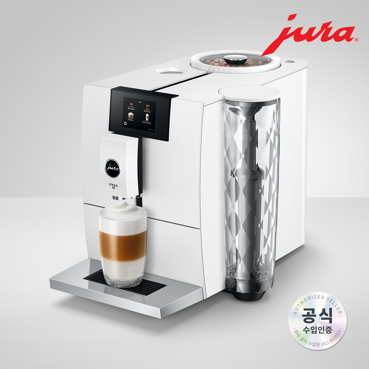 JURA 전자동 커피머신 ENA8 G2_White