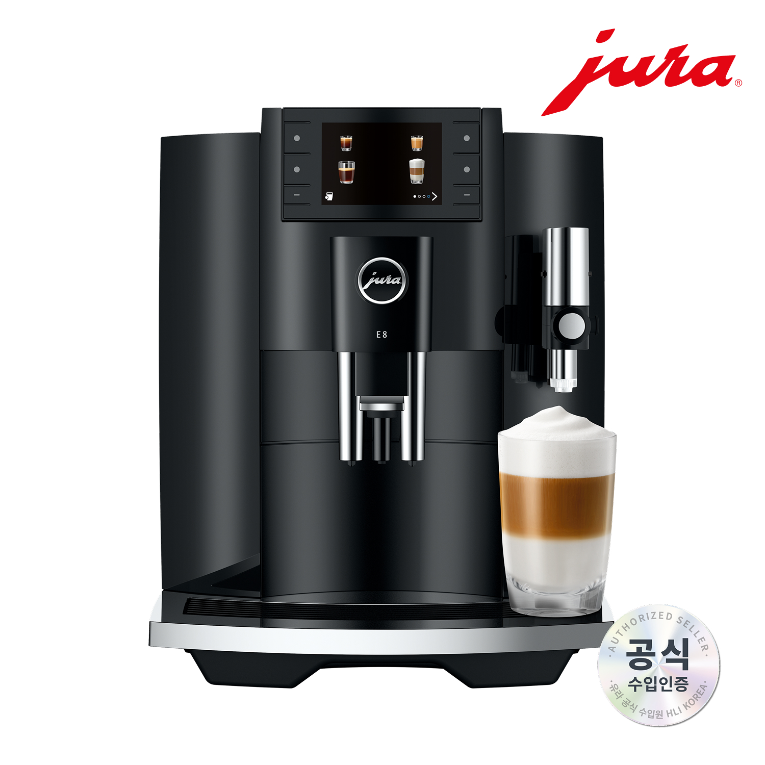 JURA 전자동 커피머신 E8 G3 PianoBlack