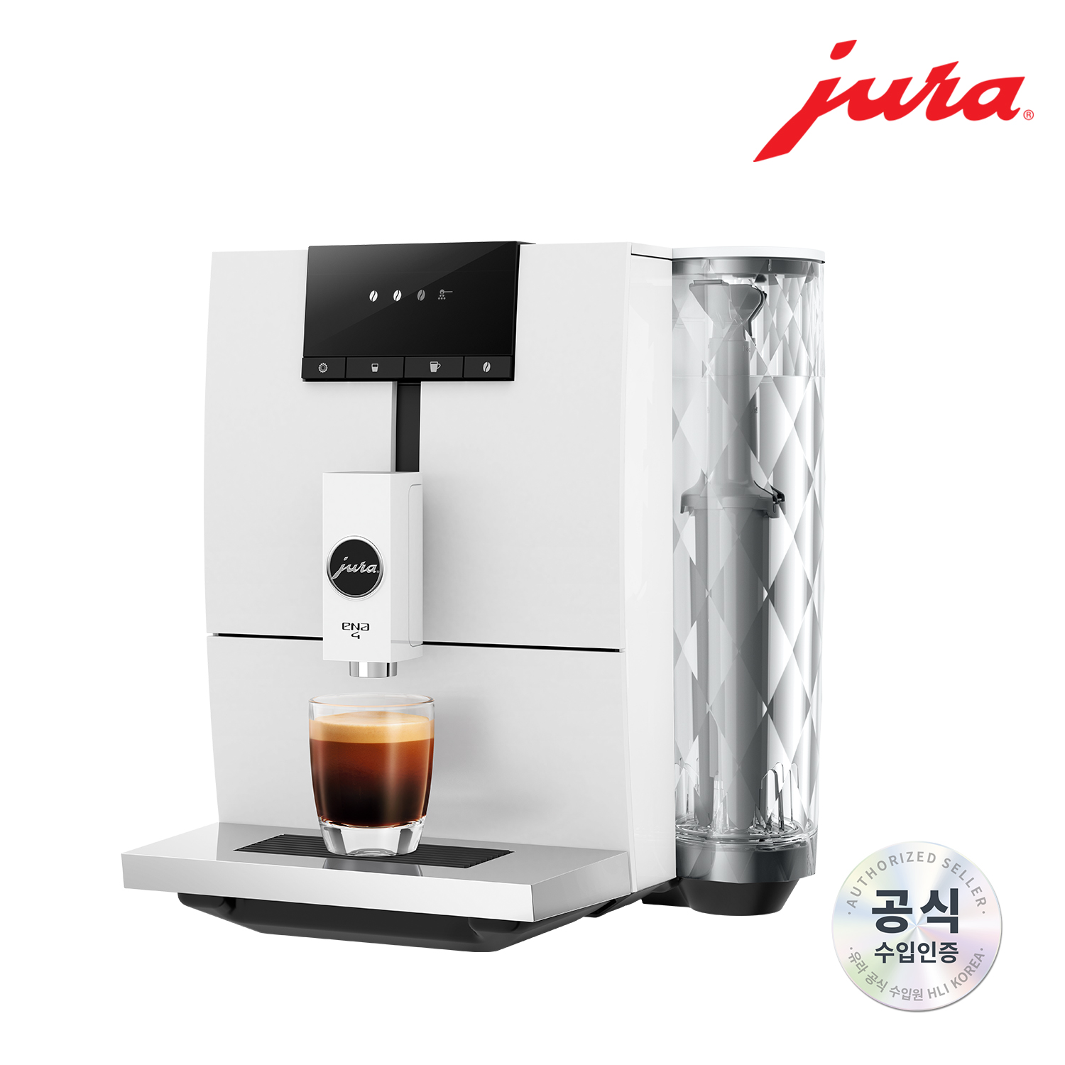 JURA 전자동 커피머신 NEW ENA4_WHITE / 홈 바리스타 에디션