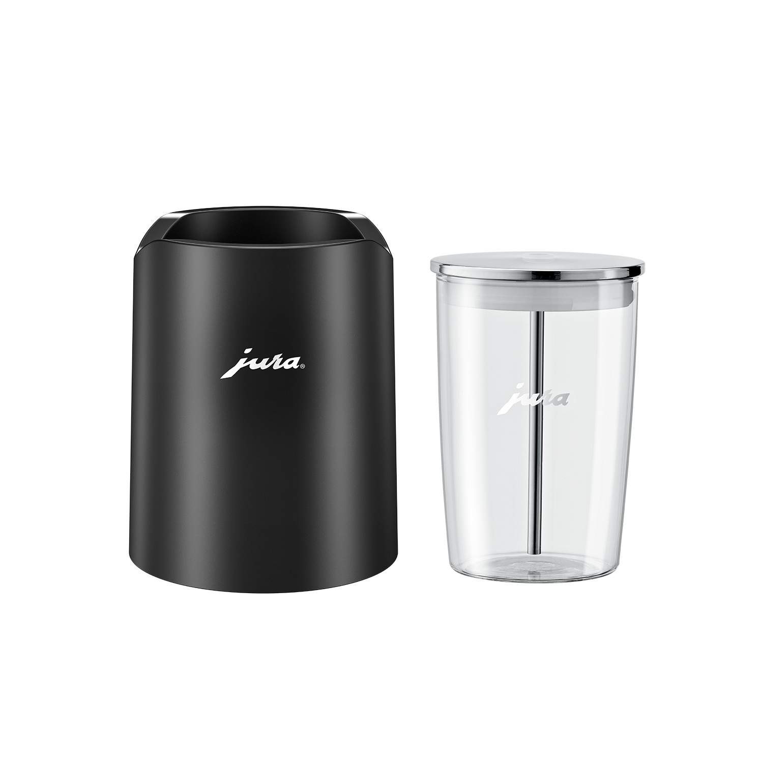 JURA 글라세트(블랙)+글라스 밀크 컨테이너
