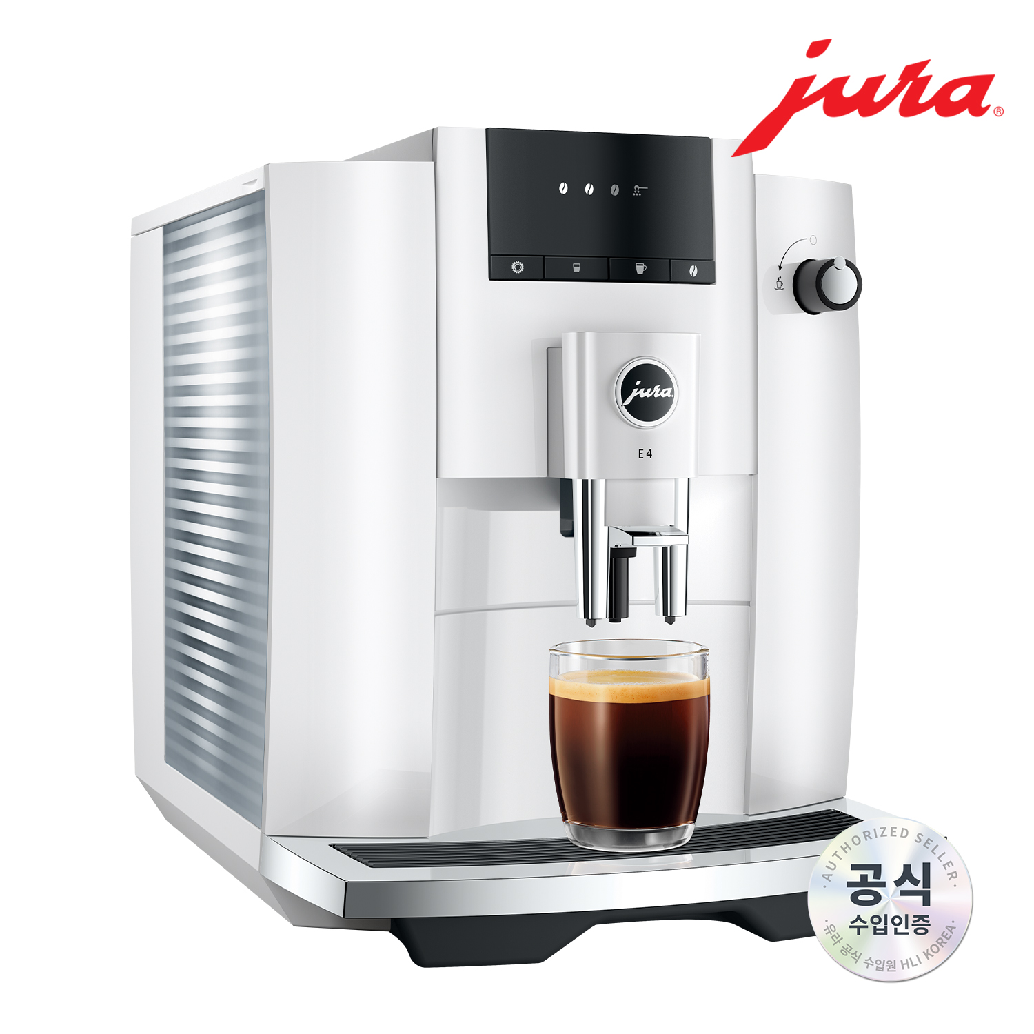 전자동 커피머신 E4_WHITE / THE Black Noble