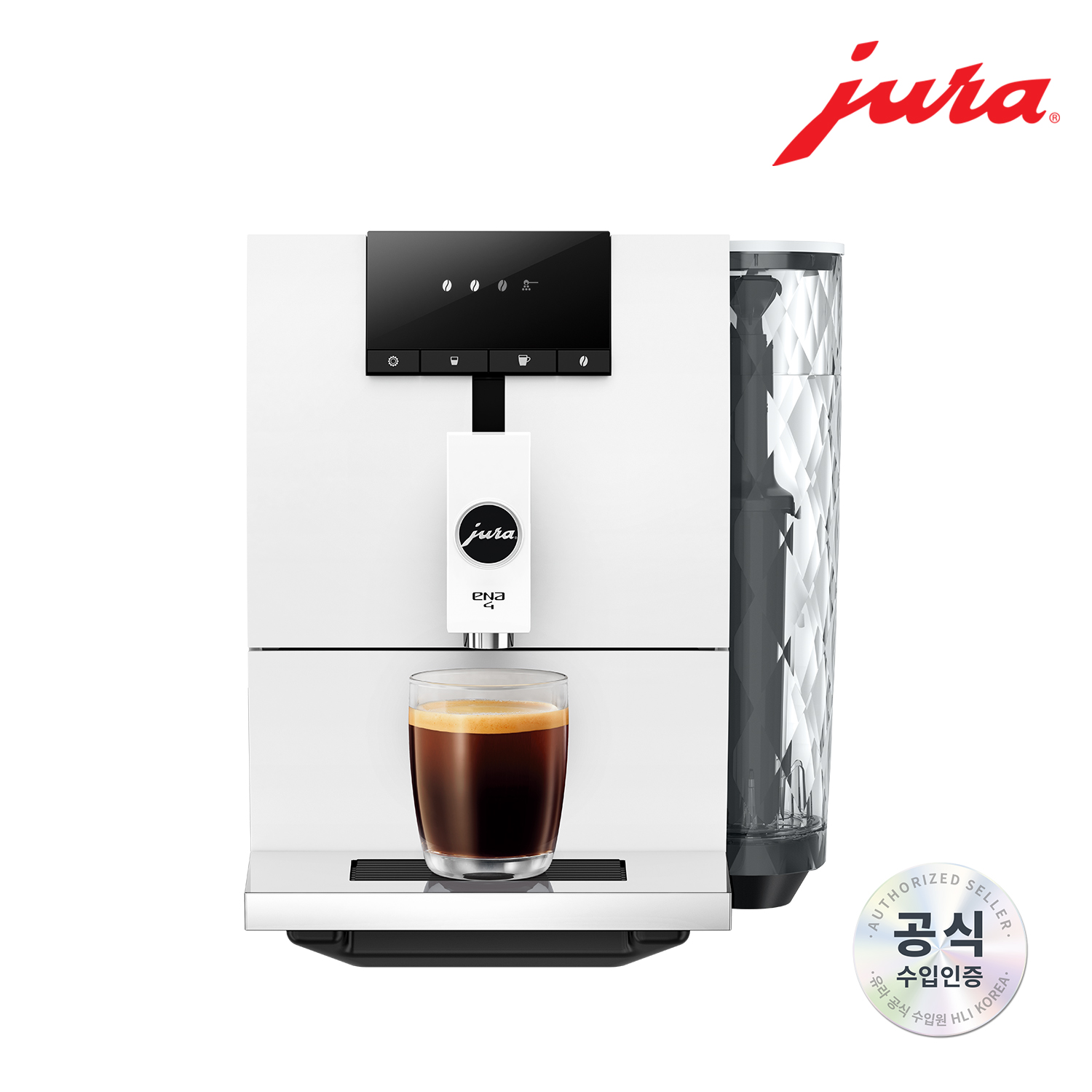 JURA 전자동 커피머신 NEW ENA4_WHITE / 홈 바리스타 에디션
